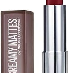 Maybelline Color Sensational Creamy Matte Lipstick, Divine Wine, 21g-23