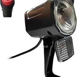 LOOM TREE® Electric Bicycle Headlight Wired Universal Voltage DIY Led Waterproof Connector | Cycling | Bicycle Components & Parts | Electric Bicycle Components-picture-1