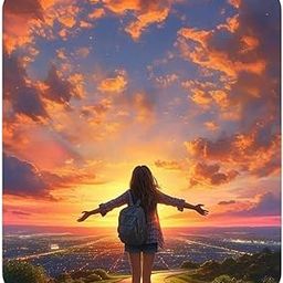 VISHARA Cute Pinteresty Digitally Printed Mouse Pad with Anti-Slip Rubber Base, 3mm Thick, Smooth Cloth Surface for Speed and Precision, Gaming, Editing, PC/Laptop Mouse mat (Girl-Mpad)-picture-32