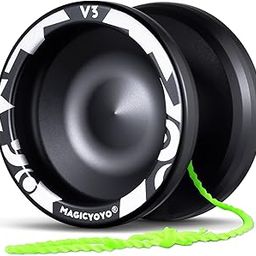 MAGICYOYO Professional Responsive V3 Yo-Yo, Aluminum for Kids Beginner, Replacement Unresponsive Ball Bearing for Advanced Players + Removal Tool + Bag + 5 Strings-picture-18