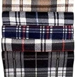 Sizzers Winter Woolen Warm Check Pattern Muffler For Men's and Women's || Scarf Stole Casual extra soft Yarn and warm Wool mufflers. Pack of 2-image-15