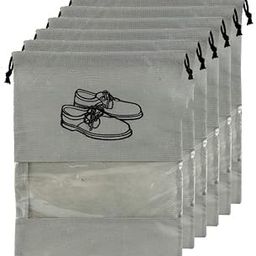 2 Piece Non Woven Travel Shoe Cover, String Bag Organizer, Grey-image-86