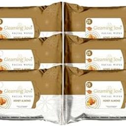 Almond Skin Wipes for Women's - 25 Pulls (each), Pack of 6-21