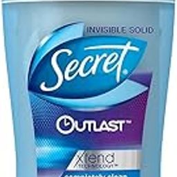Pack of 2 : Secret Outlast XTEND Completely Clean Invisible Solid Deodorant 2.6 oz- (Pack of 2)-21