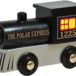MasterPieces Wood Train Engine - The Polar Express Train Engine - Officially Licensed Toddler & Kids Toy-4