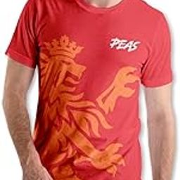 ECOLINE Clothing Mens IPL Cricket Jersey Round Neck Half Sleeve Sports Tshirt-6