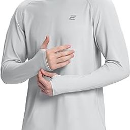 Men's UPF 50+ Sun Protection Hoodie Shirts UV SPF Long Sleeve Rash Guard Fishing Swim Shirts Quick Dry-image-67