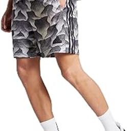 Sports Knit Shorts with All-Over Print by ADIDAS-image-94