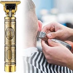 TRIVYOM Men Hair Cutting Machine - Buddha/Dragon Barber Professional Hair Trimmer - 0mm Body Beard Shaving USB Hair Clipper Set (Multicolor, Pack Of 1)-15