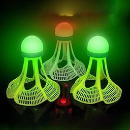 bnf® 6X LED Lights Badminton Shuttlecocks for All Levels Players Grasslands Parks Green Sporting Goods | Tennis & Racquet Sports | Badminton-picture-4