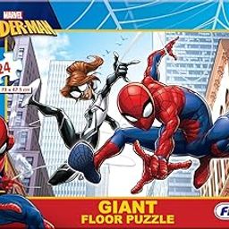 Frank Marvel Spider-Man Giant Floor Puzzle (24 Pieces) – Big Size Puzzle for Kids 3 Years & Above – Fun and Engaging Brain Booster Game for Enhanced Focus and Imagination – 90146-image-37