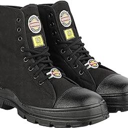 Warrior 88-46HSTG Jungle Boot for Men, Soft Toe, Olive Green & Black, size-9.5UK-image-76