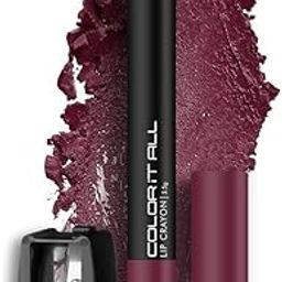 K.Y.L.Plus Non Transfer Lip Crayon Lipstick with Sharpener (Murphy Wine, 3.5 g)-40