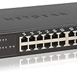 NETGEAR GS324T 24 Port Gigabit + 2 x 1G SFP Ethernet Smart Managed Pro Network Switch, Hub, Internet Splitter, Desktop/Rackmount, VLAN, IGMP,QoS, Black-20