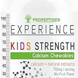 Propeptides Calcium Tablet For Kids With Vitamin D3,Vitamin C,Magnesium,Zinc Supplements,Iron,L-Lysine & Superfoods For Healthy Bones & Teeth|Growth & Development|Immunity Booster-60 Chewable Tablets-image-13