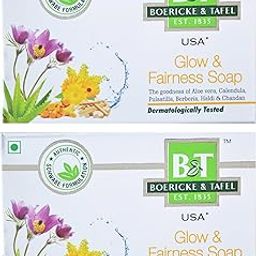 Boericke & Tafel Glow & Fairness Soap, 75 g (Pack of 2)-image-73