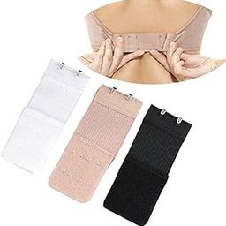 C7Gangani Women's Polyester Bra Hook Extender-2Hook - 2 Eye Rows with Extra Elastic (Multicolour, Free Size)-picture-9