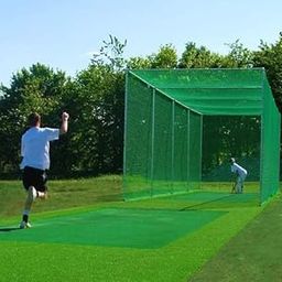 (60 * 10) Sports Nets Cricket Net Ground Sports Green Colour-image-34