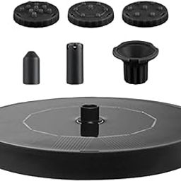 CALANDIS™ Solar Bird Bath Geyser Pump Low Noise Solar Pond Pump for Garden Tank Yard | Home & Garden | Yard, Garden & Outdoor Living | Ponds & Water Features | Outdoor Fountains-picture-17