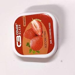 Strawberry Flavour CB Square Tissue Nail Polish Remover-image-38