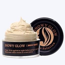 Snowy Glow Night Repair Brightening Face Cream | Ultimate Beauty Night Cream | For Uneven Skin Tone, Remove Pimples, Dark Spots | Anti Aging Night Cream | Skin Brightening Cream (20 gm)-11