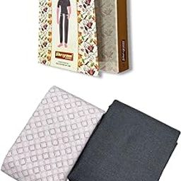 Diplomat Shirt Pant Combo Pack (Free Size, Full Length Fabric)-image-1