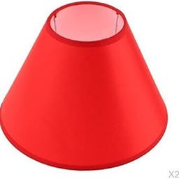 THE STYLE SUTRA 2X Lampshade Table Lamp Shade Floor Lamp Bedside Lamp Light Shade Red-image-48