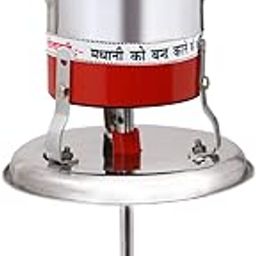 Stynos Madhani Machine Electric | Madhani 125 Watt 15 Liters | Hand Blenders Double Ball-Bearing For/Butter Milk/Lassi/Cream/Curd Valona Machine/| Stainless Steel Madhani Machine Butter Maker-14