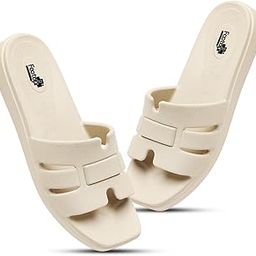 Women Orthopedic Comfort Slides | Lightweight Anti-Slip Slippers with Soft Cushion Sole | Stylish Everyday Wear Casual Sandals for Women & Girls-image-92