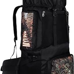 70L Printed Black Treeking Rusksack Backpack | Best for Camping, Hiking or Trekking | High Durability & Waterproof Rusksack | Trekking & Traveling Bag for Men & Women-image-74