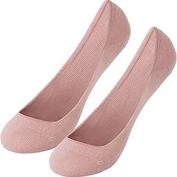 7401 Women's Compact Cotton Stretch No Show Socks With Stay Fresh Treatment-image-62