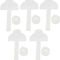 AtoA 5 Piece Bee Water Feeder Dispenser Beehive Honey Entrance Feeders Beekeeping, E y to Use, Save Time and Energy-image-11