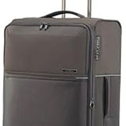 73H 78 cms Nylon Spinner Softsided Large Check-in Luggage | Trolley Bag For Men Women, Platin Grey-picture-10