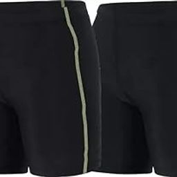 NEVER QUIT Solid Men Black Compression Shorts-image-64