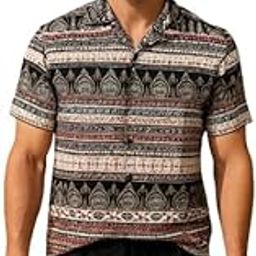 Co-Ord Set for Men | Night Suit | T-Shirt and Shorts Set | Stylish Summer and Travel Wear | Men's Matching Two-Piece for Vacation | Beach Outfit | Mens Cord Set-09-image-35