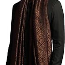Men Aarzoo Fine Pashmina Wool Blend Stole (Size: 71X203 CM)-picture-14