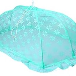 Ephemeral Umbrella Design Mosquito Net for New Born Baby, Safe & Easy Use Ensures Your Baby's Safe Sleep. Gives a Protection Against Dengue & Malaria, Up 0 to 2 Years. ((Random Colour Available)-23