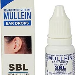 SBL Mullein ear Drops Homeopathic (10ml) EFFECTIVE Ear Cleaning (Pack of 3)-image-40