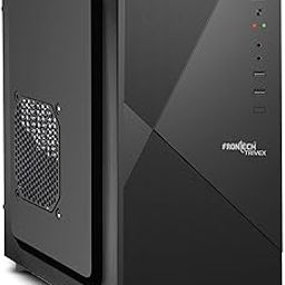 Frontech Trivex Silver Range Micro‑ATX Compact PC Cabinet – High‑Airflow Steel Chassis with Front USB & Audio Ports, HDD/SSD Support (FT-4373)-10