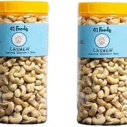 41 Foods Premium Whole Cashews | Delicious & Crunchy kaju cashew nut (2 x 500GM) 1 KG-26
