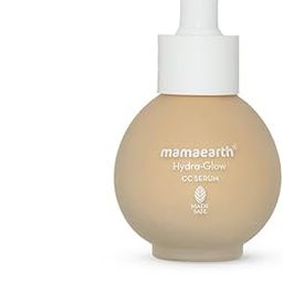 Mamaearth Hydra-Glow CC Serum with Vitamin C & Hyaluronic Acid - Vanilla - 30 ml | Hydrates Skin | Natural Coverage| SPF 30-1