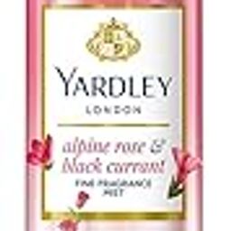 Yardley London Alpine Rose & Black Currant Fine Fragrance Mist Spray| 2X Perfume Spray For Women| 91% Naturally Derived| 135ml-49