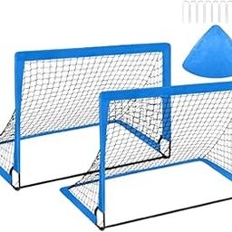THE STYLE SUTRA® Kids Soccer Goal Football Goal Post for Backyard Garden Outdoor Sports Games Blue-picture-16