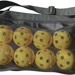 SECRET DESIRE Creations Pickleball Waist Pouch Portable Tennis Ball Holder for Matches Gifts Referee Yellow-image-64