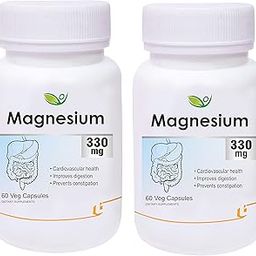 Biotrex Magnesium - 330mg (60 Capsules), Improves digestion - Pack of 2-image-70