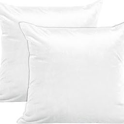 Torque Microfiber Cushion Filler 16 x 16 Inch | Vacuum Packed Throw Pillows | Filler Cushion Pillow for Sofa Bed Couch Home Decorative - Pack of 2-image-52