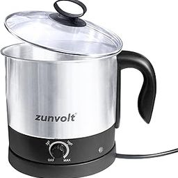 ZunVolt Multipurpose Kettle 1.5 Litres With Stainless Steel Body,Used For Boiling Water&Milk,Tea-600 Watt (Silver),600 Watts,1.5 Liter-image-80