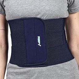 Reify Abdominal Belt after delivery Tummy Reify Abdominal Belt after delivery Tummy Reduction Trimmer Belly Slimming Binder for Women post pregnancy care (Blue, XXL (42-46))-image-1