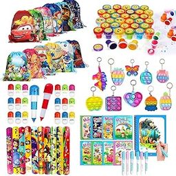 SNAPTRON Return Gifts For Kids-60Pcs Return Gift For Kids Birthday 10 sets each| Return Gifts For Kids Age 4 5 6 7 8|Birthday Return Gifts For Kids Girls Boys| Best Combo Gift Items for kids-21