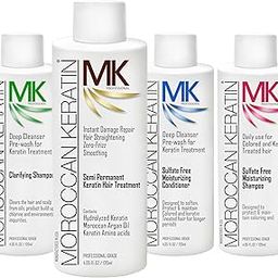 Moroccan Keratin Brazilian Keratin Hair Treatment SET 120ML x4 Professional Salon Formula, Plant-Based, Curly Hair, Straightens, Smooths, Repairs, Conditions, Strengthens, Eliminates Frizz for Months-image-84